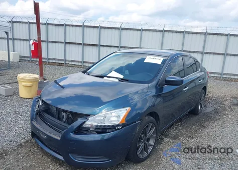 2014 Nissan Sentra Sv z USA, uszkodzony, nr VIN 3N1AB7AP5EY219359